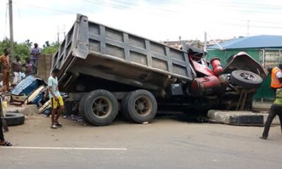 Truck driver kills man in Onitsha