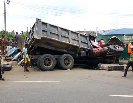 Truck driver kills man in Onitsha