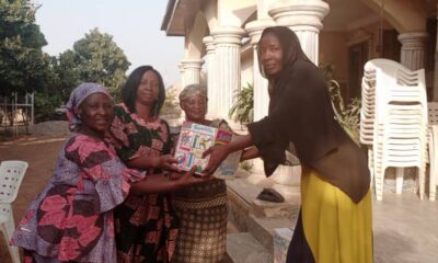 Muslim woman donates food items to Christian widows in Kaduna for Lenten
