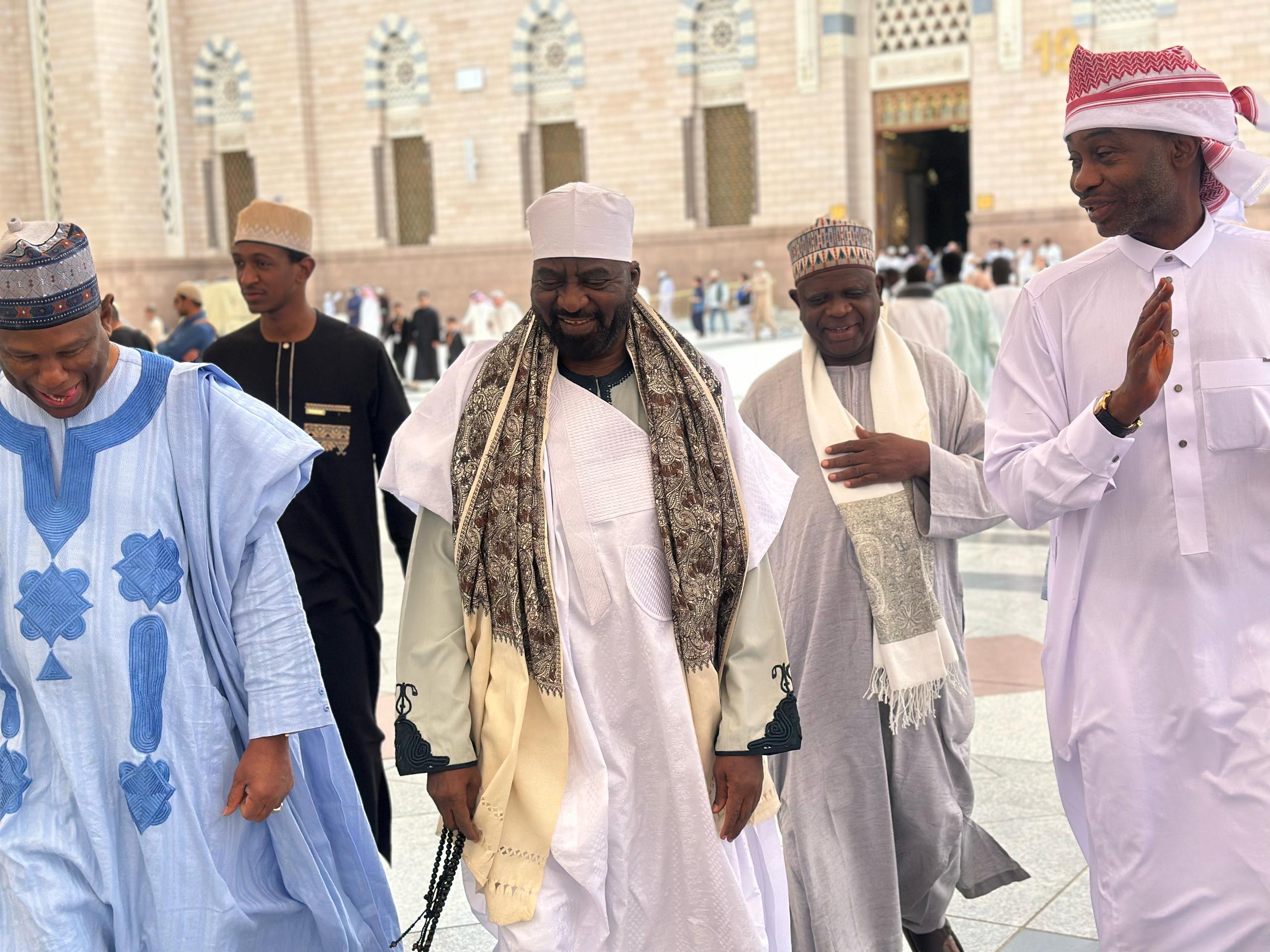 Emir Ado-Bayero arrives Saudi Arabia [VIDEO + PHOTOS]