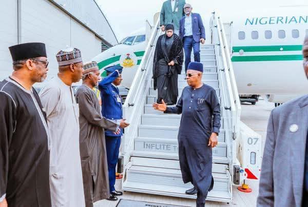 VP Shettima Arrives London to Accompany Buhari’s Remains